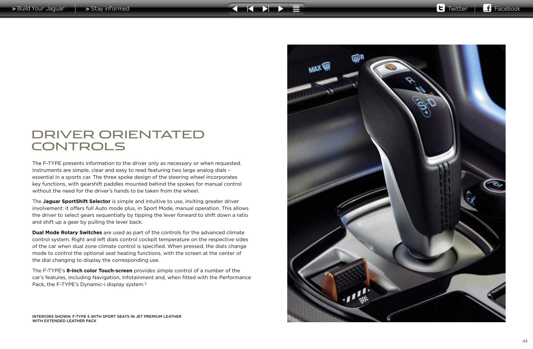2014 Jaguar F-Type Brochure Page 16